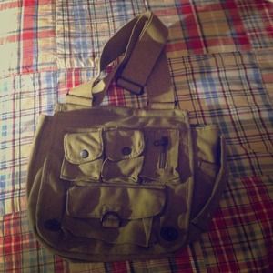 Army style bag OD Green Purse, Survival bag Zombie