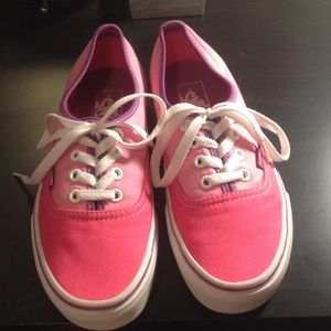 Pink and purple vans