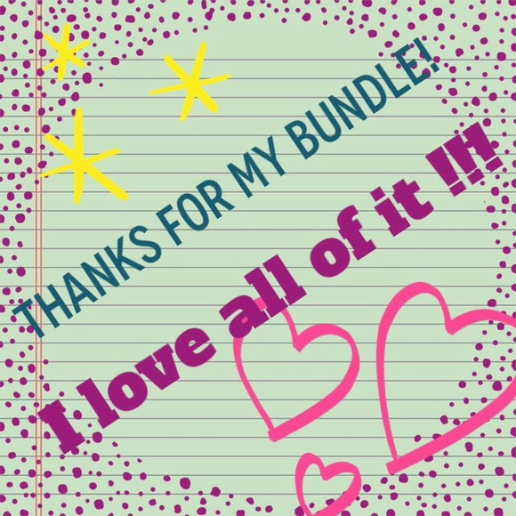 A big thank you!