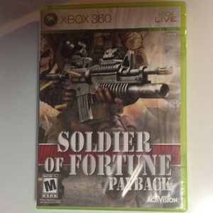 🎁Xbox 360 Solider of Fortune Payback🎁