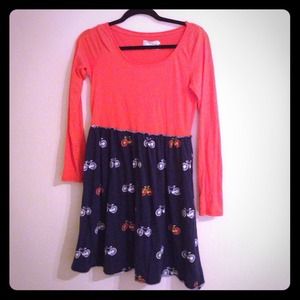 Anthropologie long sleeve bike dress