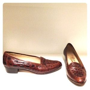 ***SOLD***Authentic Ferragamo Snake Skin