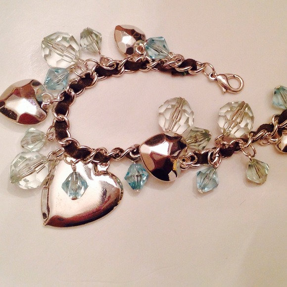 Beautiful sterling silver and crystals bracelet - Picture 3 of 4