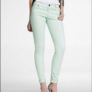 NWOT Express Mint Stella jegging