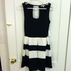 Cute striped skirted dress