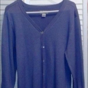 Tommy Bahama blue cardigan