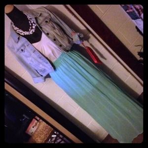 💜Mint maxi