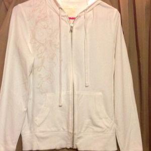 Small Sonoma white workout sweatshirt! NWOT