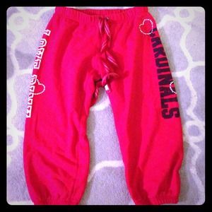 Victoria's Secret St. Louis Cardinals capri sweats