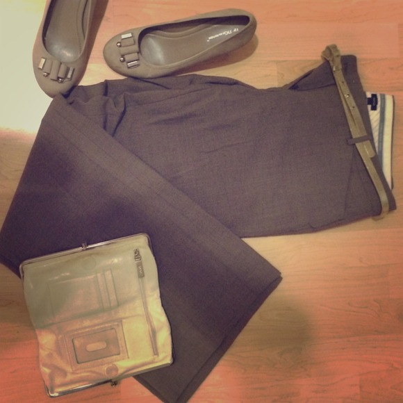 Express flared editor pant. Size 12 Long.