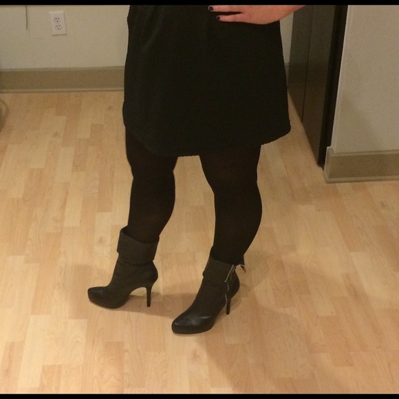Boutique Black Stiletto zip boots - Picture 3 of 4