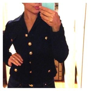 Ralph Lauren Collection Purple Label Navy Blazer