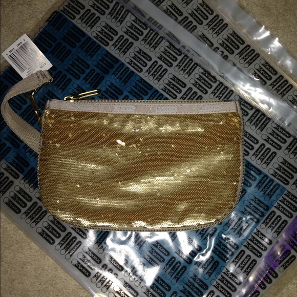 Lesportsac limited Ed sequins clutch bag! $98