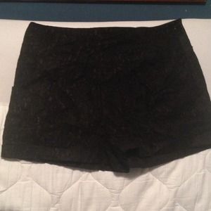 🎀Black Lace High Rise Shorts🎀
