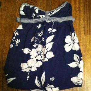 Hollister Hawaiian Strapless Halter Top