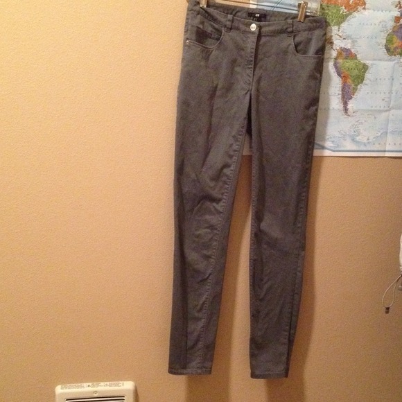 H&m skinny mid rise pants