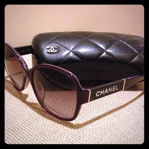 CHANEL Sunglasses - Purple and Abalone