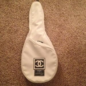 Authentic CHANEL tennis racket case