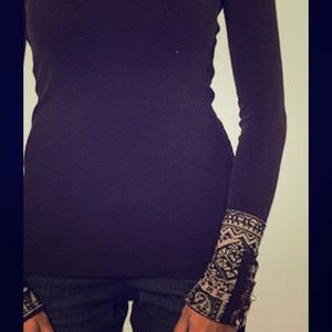 Free people hyperactive hippie cuff thermal Size L