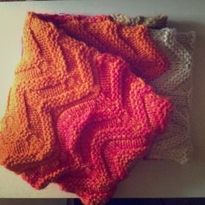 Ombré Crochet Infinity Scarf