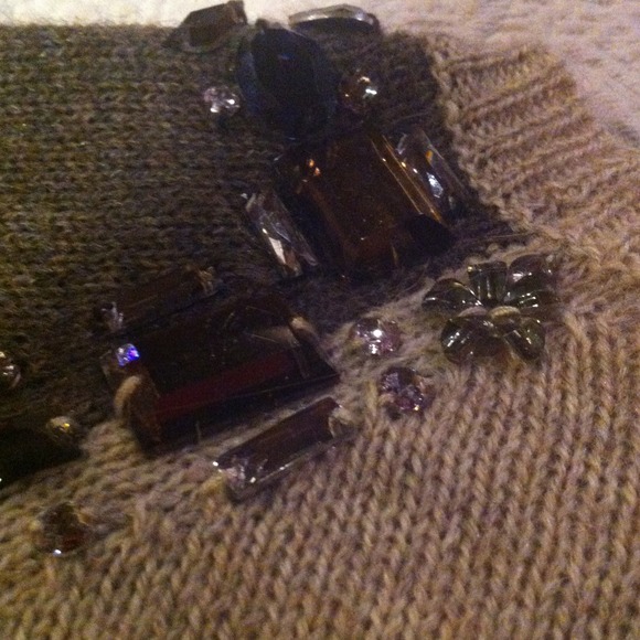 Additional pics - J Crew Jeweled Sweater - Picture 4 of 4