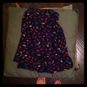 Pocketed Triangle Skirt