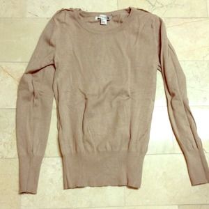Forever 21 tan sweater