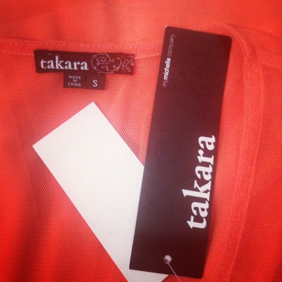 Classy Orange Top - NWT - Picture 3 of 3