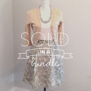 :: SOLD IN BUNDLE :: J. Crew Silk Floral Skirt
