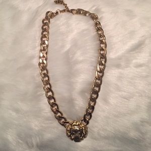 Lion head necklace