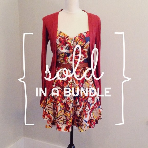 ::SOLD IN BUNDLE :: Ruffle Watercolor Dress
