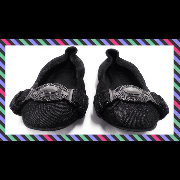 BURBERRY Denim Flat Shoes