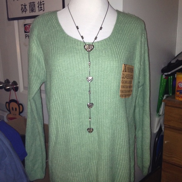 💕Patchwork letter knitted pullovers💕 - Picture 2 of 4