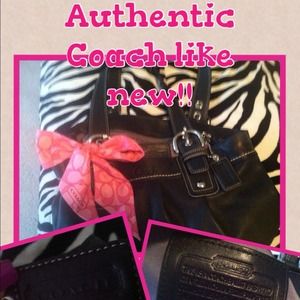 Authentic Coach Purse
