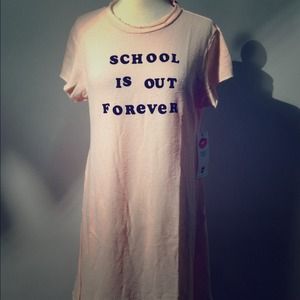 ️Authentic Wildfox School's Out Grunge Dress NWT