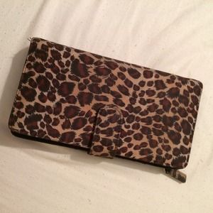 Cheetah Print Wallet