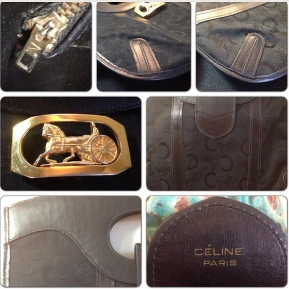 ⛔️SOLD⛔️🎉HOST PICK RARE CÉLINE HORSE CARRIAGE BAG - Picture 3 of 4