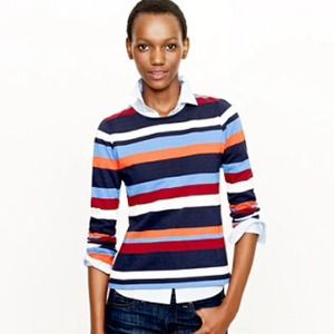 💕Host Pick!💕 J Crew Zipper back color block top