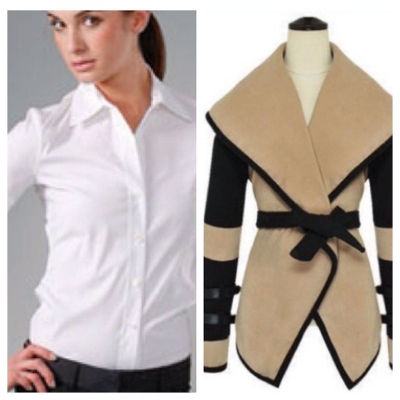 Jackets & Blazers - BUNDLE theory&  As seen on Victoria beckham coat