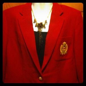Ralph Lauren Red Blazer