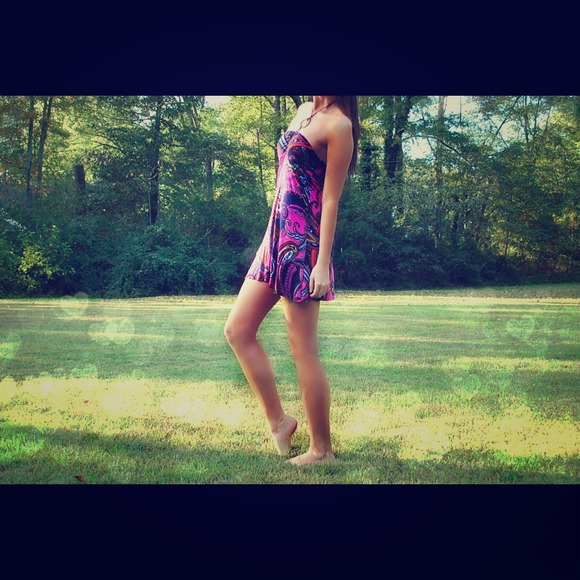 Paisley vibrant dress - Picture 1 of 2