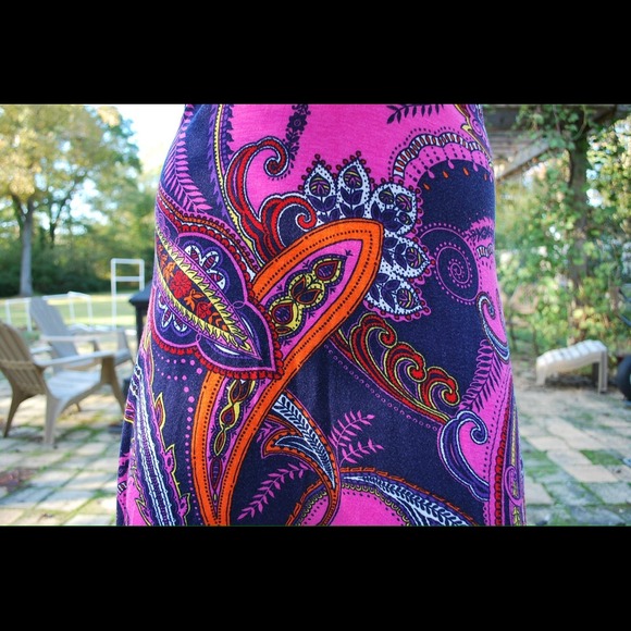 Paisley vibrant dress - Picture 2 of 2