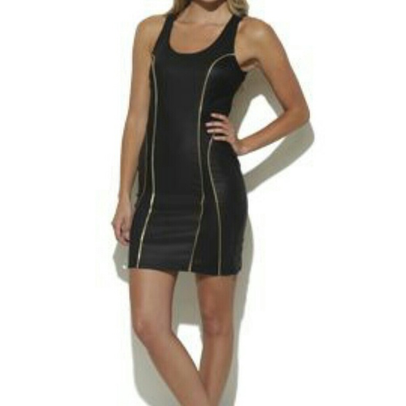 Metallic Mesh Dress