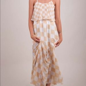Chequers Maxi Dress