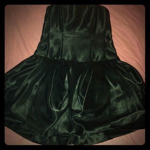 Black mini dress