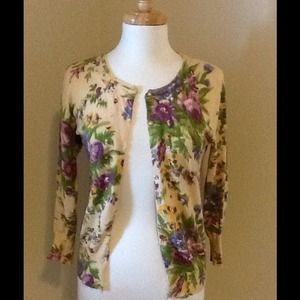 Nordstrom Floral Sweater