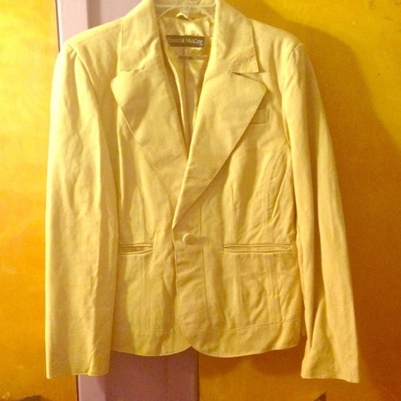 Soft Leather Blazer Jacket - Picture 1 of 4