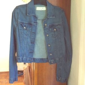 SOLD!!! Beautiful jean jacket previously loved!