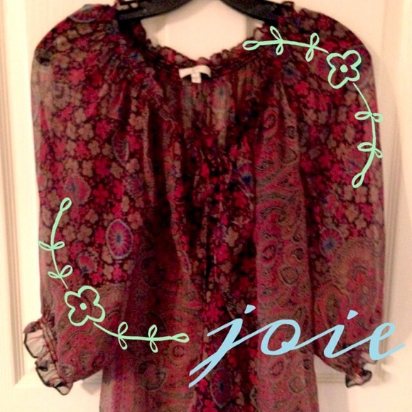 What a steal HP 1/28 🎉Joie Romantic. Sheer Blouse