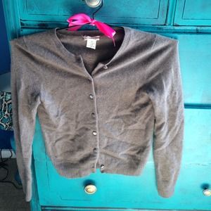 Jcrew cashmere sweater cardigan